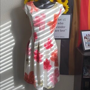 Calvin Klein Floral Dress